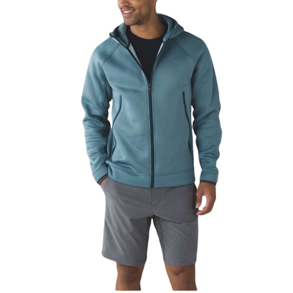Lululemon Baker Day Hoodie Heathered Alberta Lake XL